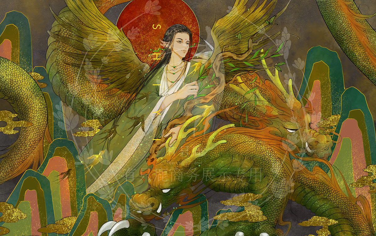 梦瑶的插画作品