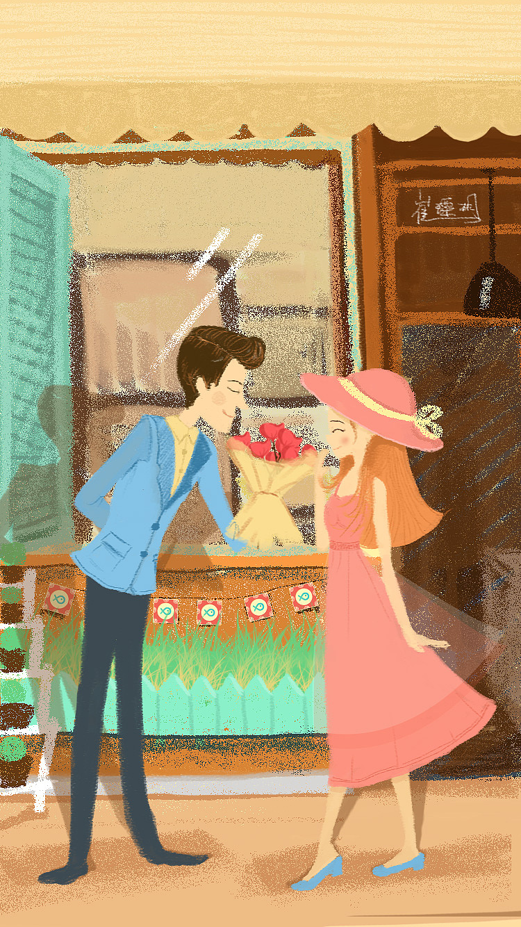 和爱你的人在一起,每天都是情人节