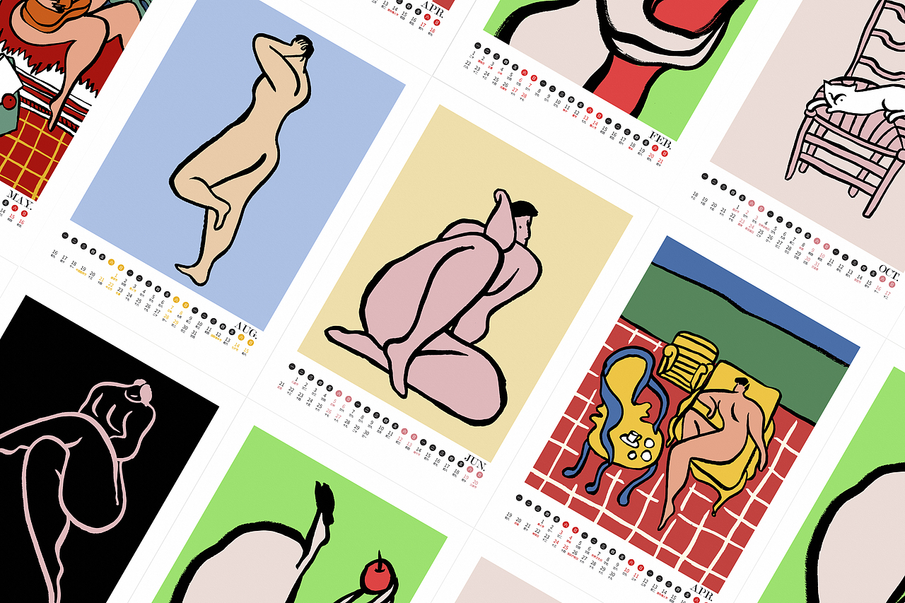 野力青年美术馆-小蓝框艺术月历（图ZMjYxODEzMDQw） - 工艺品设计 - 站酷设计师野力青年美术馆原创素材 - 站酷ZCOOL