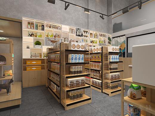 宠物店效果图