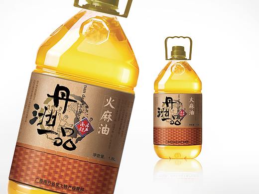 丹洲一品食用油包装设计