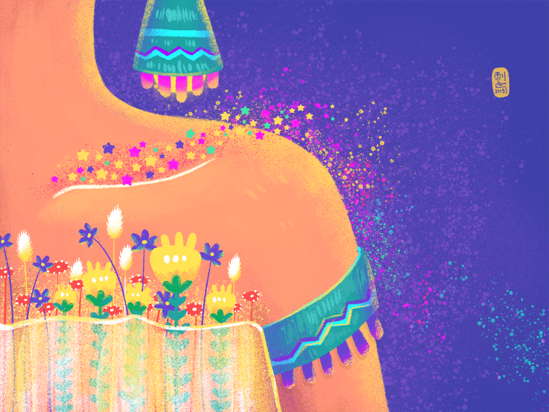 紫（图ZMTgxNjIyNDQ4） - 绘本 - 站酷设计师归途中的刺鸟原创素材 - 站酷ZCOOL