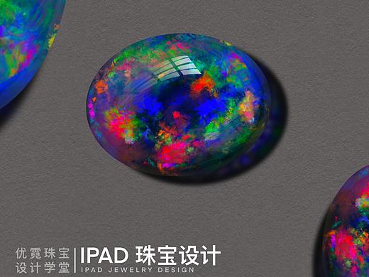 iPad procreate 珠宝设计作品 / iPad板绘设计宝石绘画