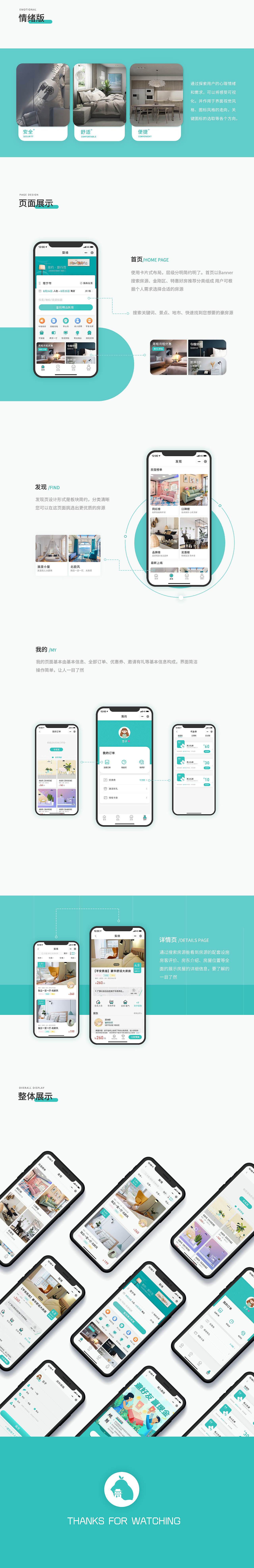 【梨缘民宿】小程序界面设计/GUI界面展现（图ZMjIyNjEyNzMy） - APP界面 - 站酷设计师Kawa梨原创素材 - 站酷ZCOOL
