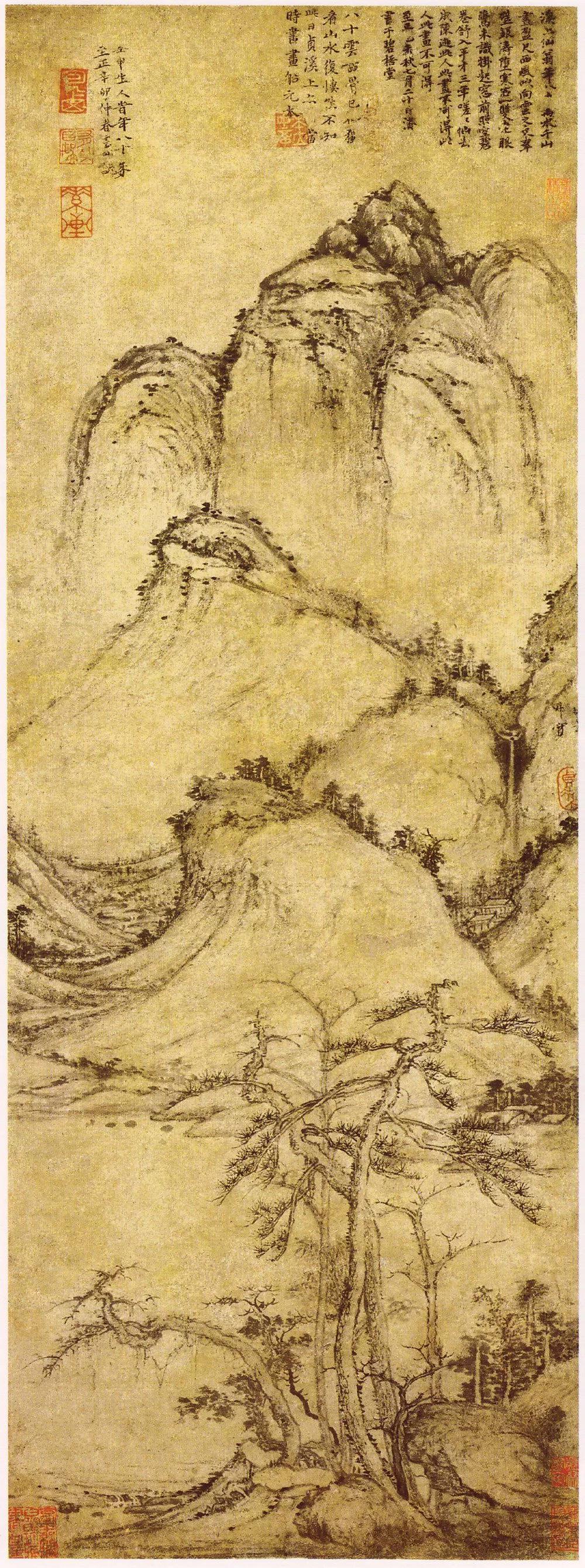 中国山水画透视