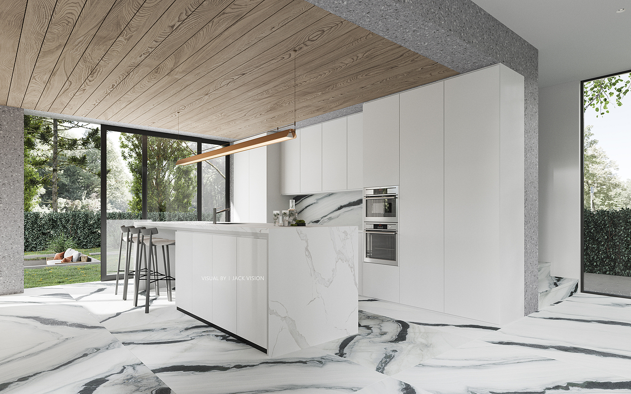 现代别墅（图ZMzAxMDQ4MTg0） - 建筑/空间 - 站酷设计师Cheng39069原创素材 - 站酷ZCOOL