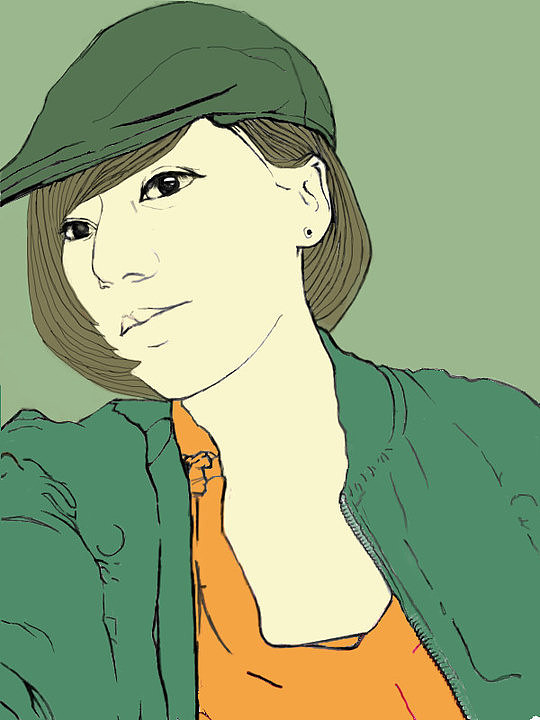 myself（图ZNTk3MDQzNg==） - 新锐潮流插画 - 站酷设计师Lucky郑原创素材 - 站酷ZCOOL