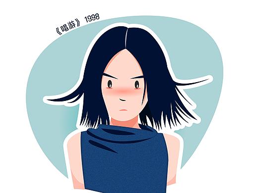 一组王菲的小头像