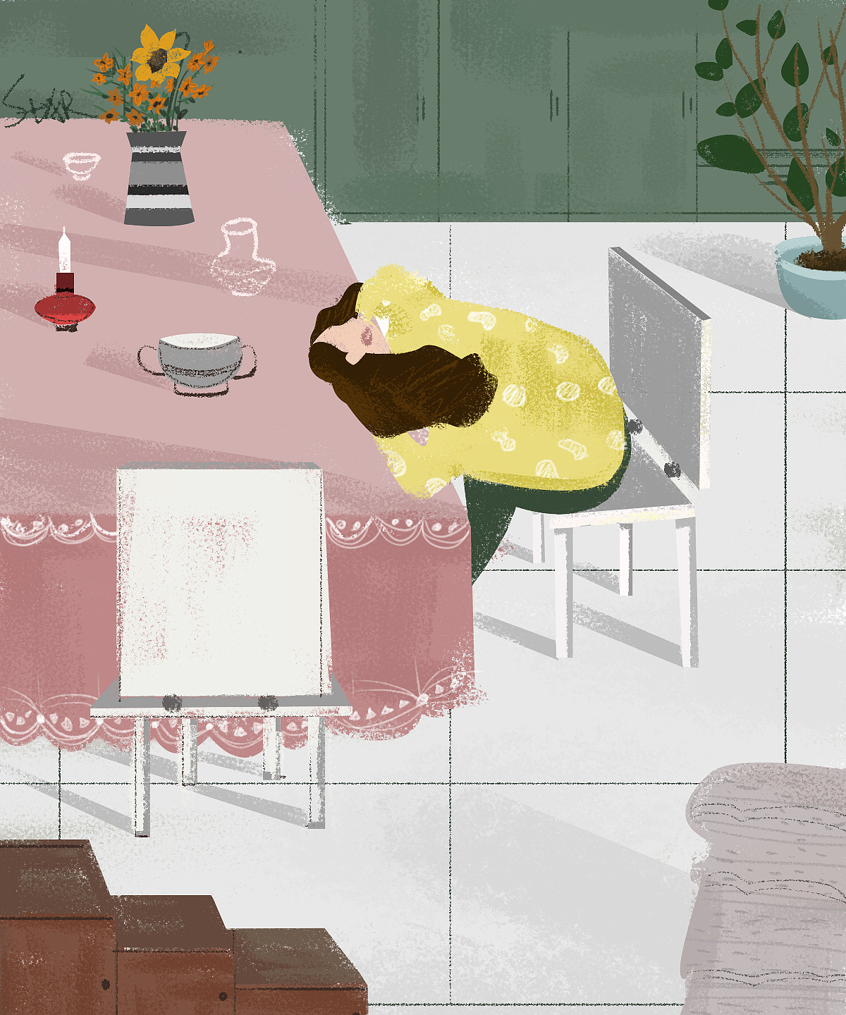 实习的第一天 担心