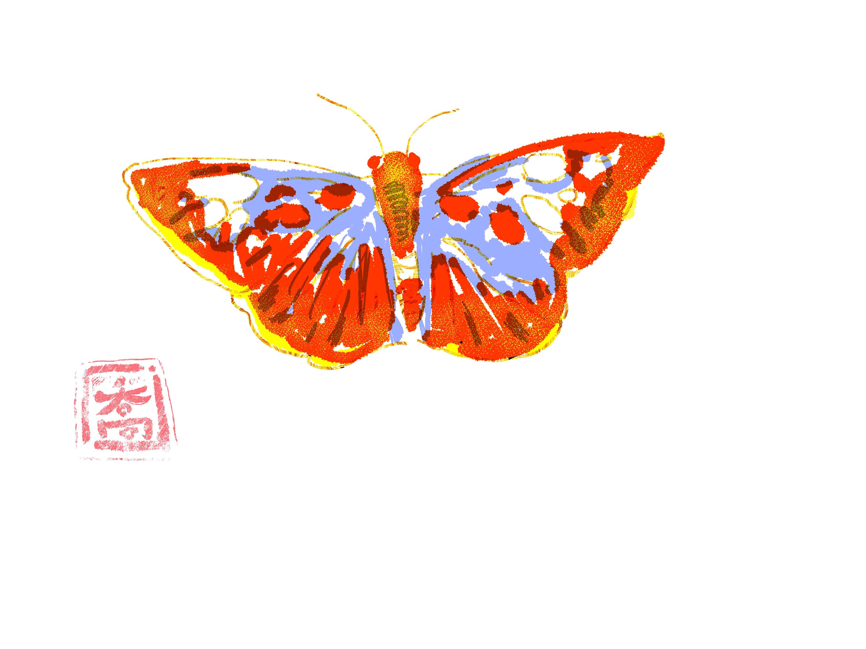 蝴蝶|插画|商业插画|乔木qiao - 原创作品 - 站酷 (zcool)