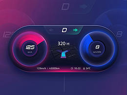 HMI概念设计-Scarlet Night