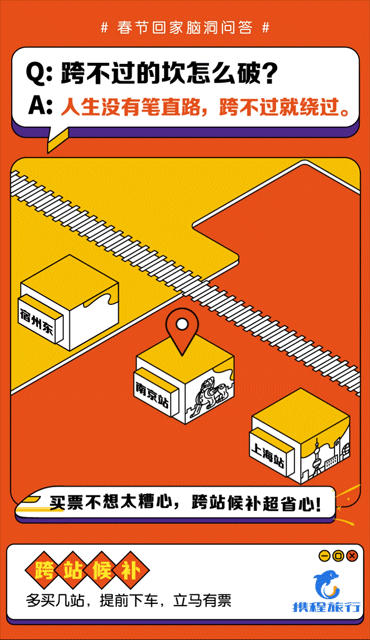 携程抢票GIF动画（图ZMjU4NDgxNzA0） - 商业插画 - 站酷设计师仲珊原创素材 - 站酷ZCOOL