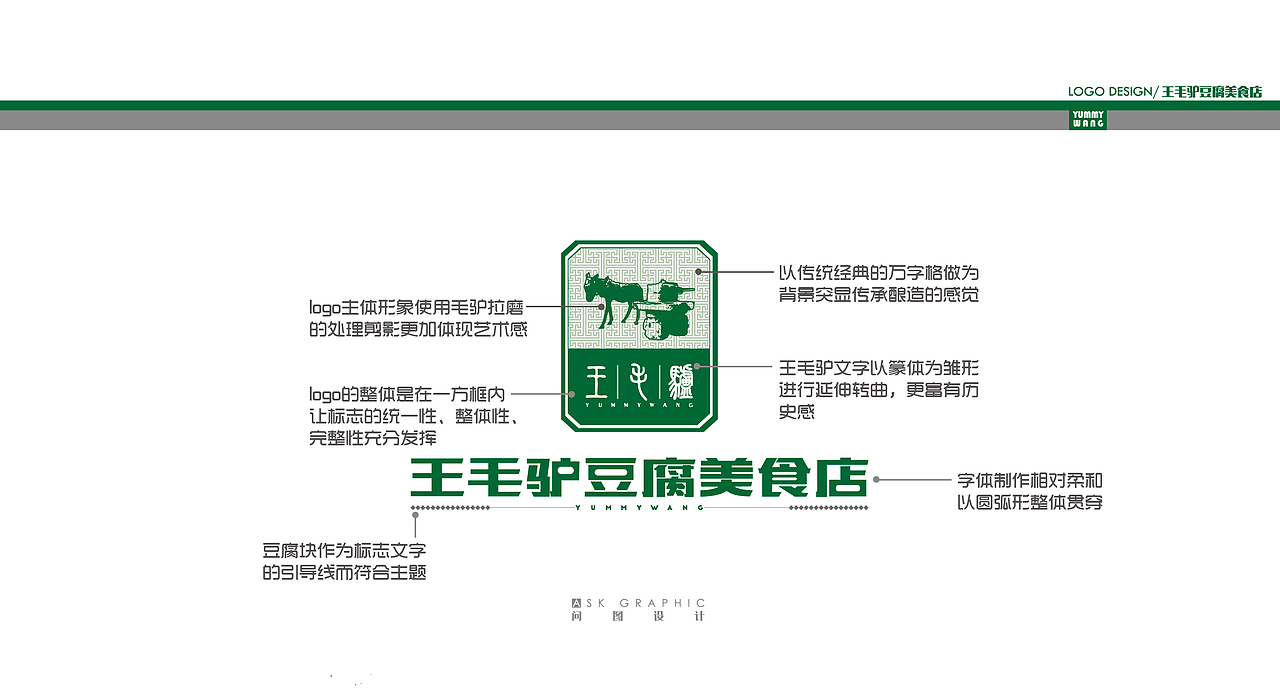 王毛驴豆腐美食店LOGO改进设计（图ZMjY4Nzk1MDA=） - 品牌 - 站酷设计师Veganss原创素材 - 站酷ZCOOL