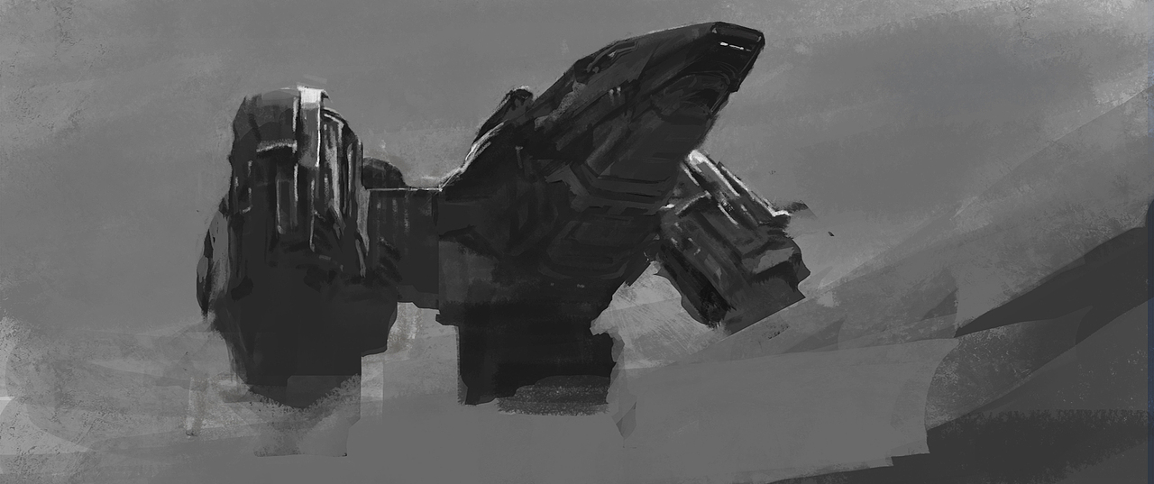 普罗米修斯号绘画过程附分享大一时剪的四分钟普罗米修斯片花