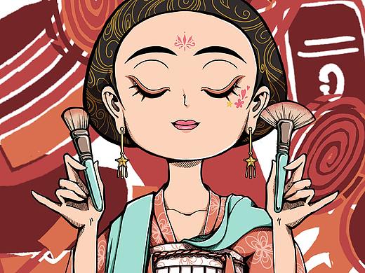 汉女子形象“IP”设计