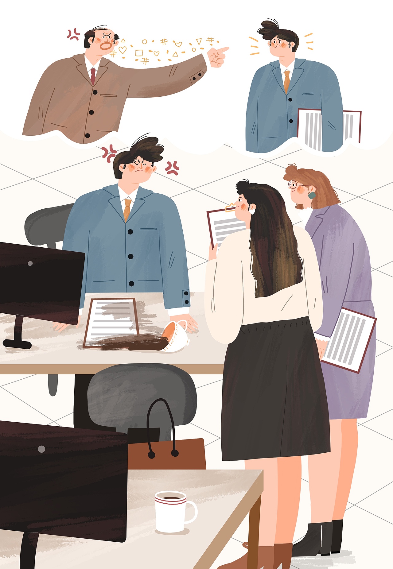 合作｜果麦文化 书籍插图（图ZMjgxMDY5OTU2） - 商业插画 - 站酷设计师秧琪yoki原创素材 - 站酷ZCOOL