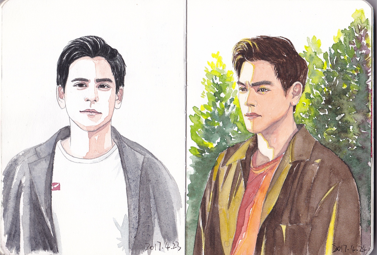 我的手绘练习本【二】（图ZODgxODMxMzI=） - 创作习作 - 站酷设计师利狗狗原创素材 - 站酷ZCOOL