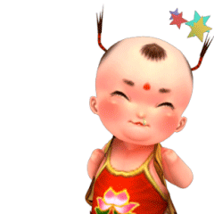 肚兜娃娃表情3D（图ZODE4MjE4MjA=） - 网络表情 - 站酷设计师蘑菇家原创素材 - 站酷ZCOOL