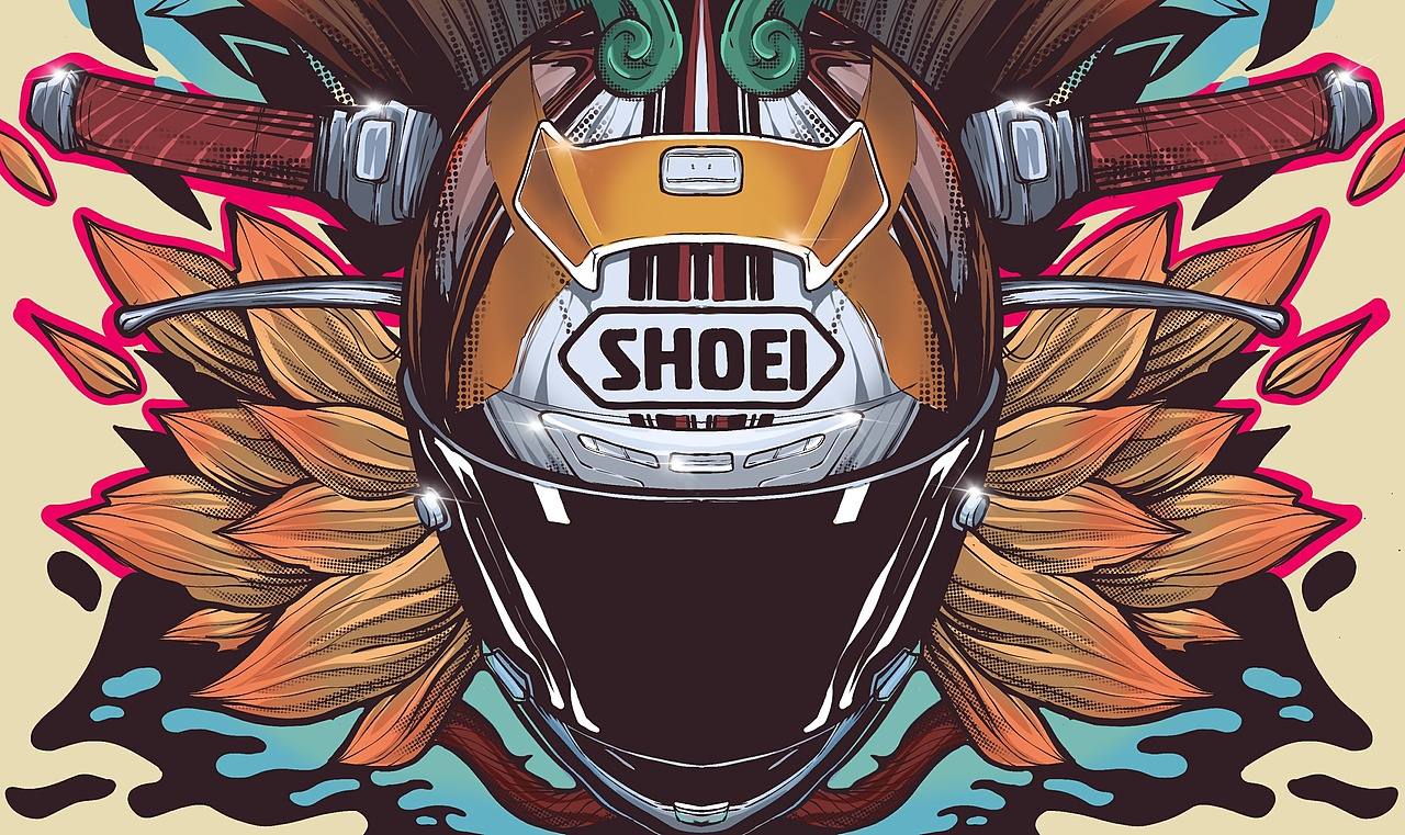 《观战客万来》margin blank原创插画