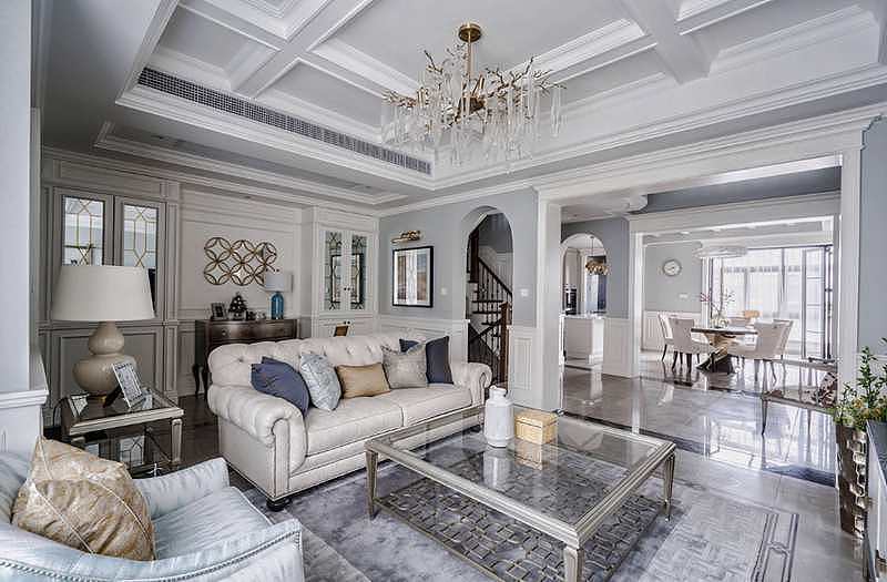 成都装修公司川豪装饰300平米美式风格装修案例分析