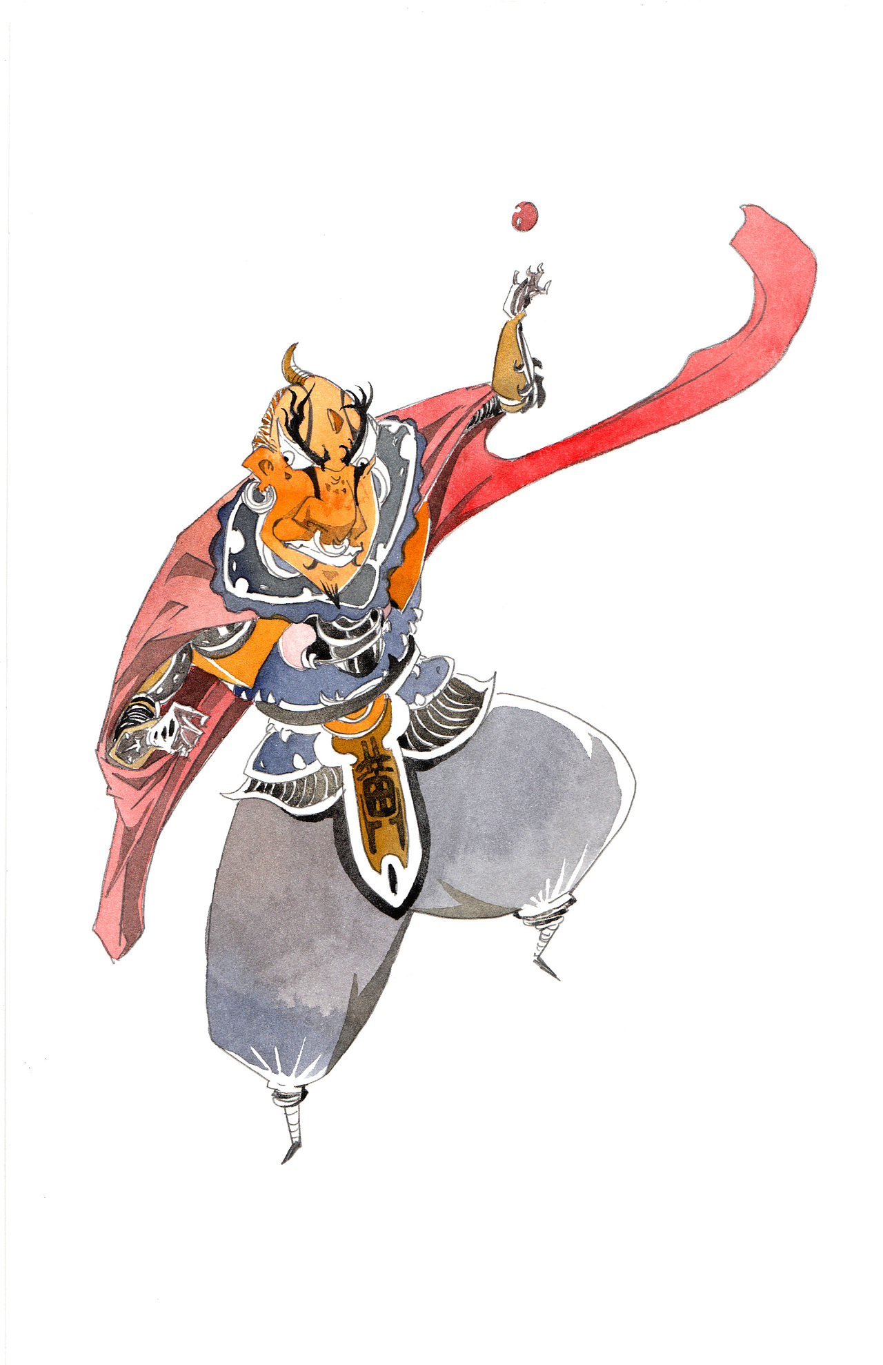 概念水彩绘本“齐天”人物设定集之一（图ZMjUwNDAwNzQw） - 概念设定 - 站酷设计师妥妥toto原创素材 - 站酷ZCOOL