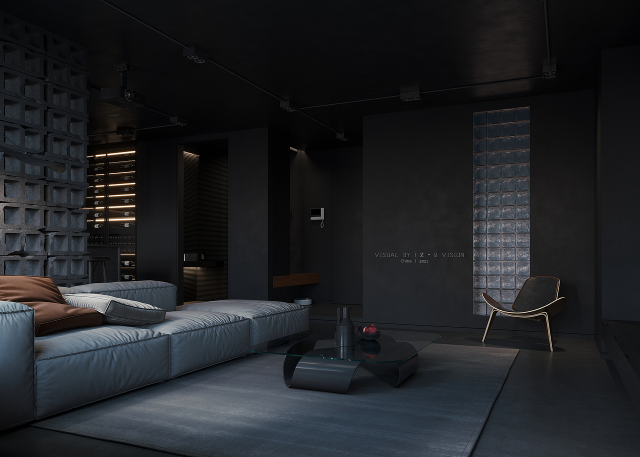 一个家装 | 乌漆嘛黑（图ZMjc0NDI5MTc2） - 家装设计 - 站酷设计师左虔原创素材 - 站酷ZCOOL