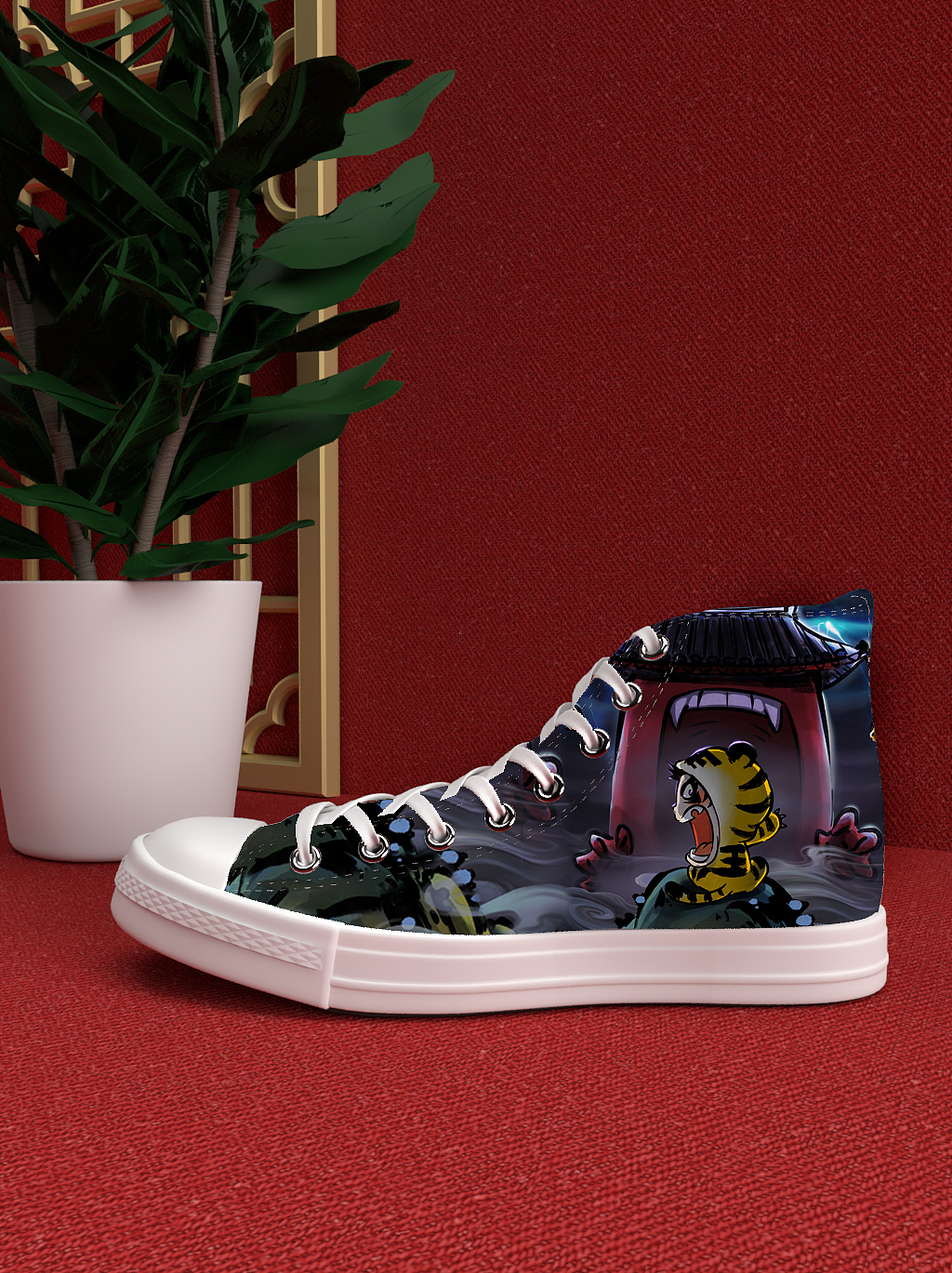 《虎斗奴門》（圖ZMjc4MjIzNzYw） - 商業(yè)插畫 - 站酷設計師嗱棵樹原創(chuàng)素材 - 站酷ZCOOL