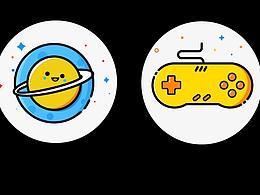 臨摹MBE風(fēng)格icon