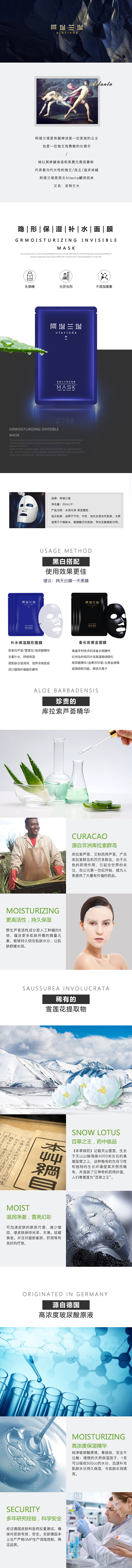 面膜电商详情图