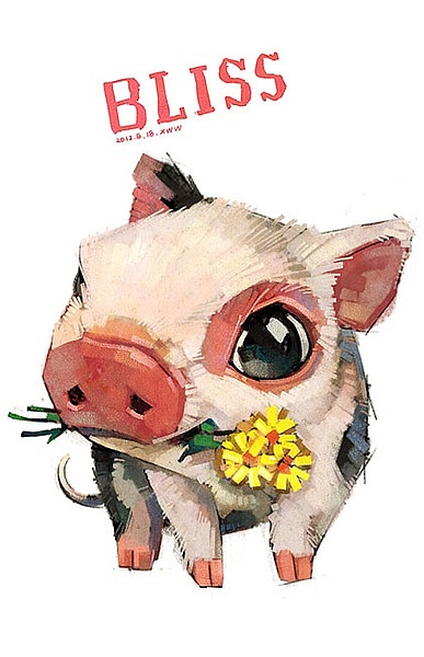 【萌宠 by 雪娃娃】小花猪