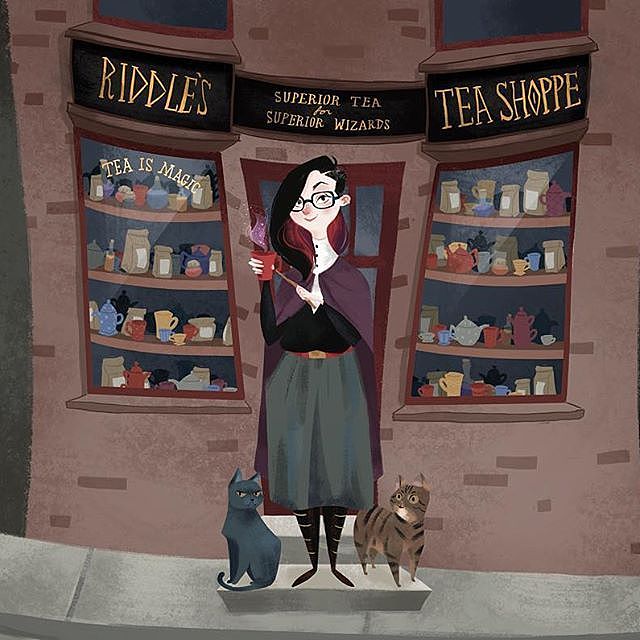 Taryn Knight肌理插画（图ZMTEwMTQwOTA4） - 艺术插画 - 站酷设计师流沙桥原创素材 - 站酷ZCOOL