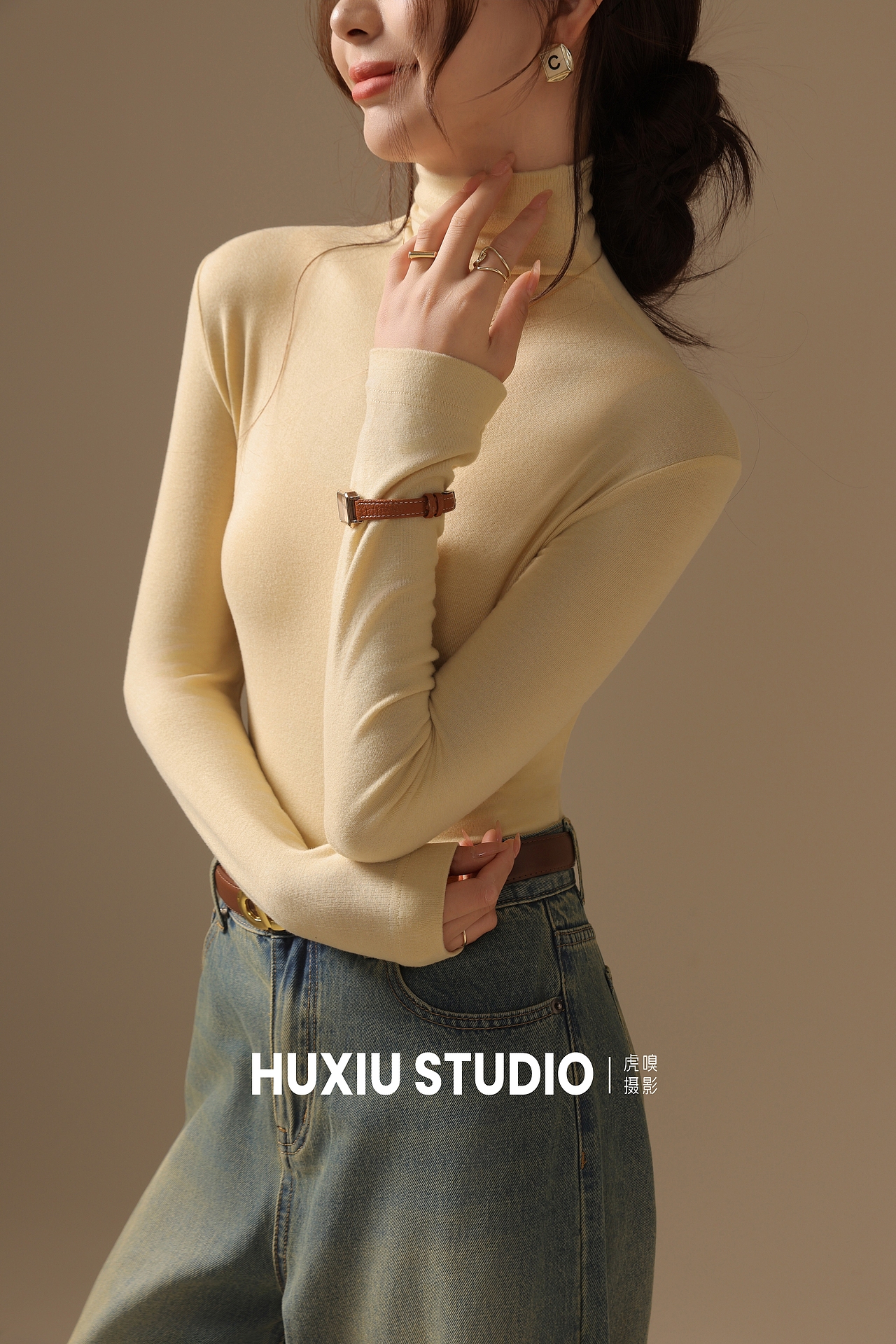 一组高质量的打底衫拍摄|客片分享