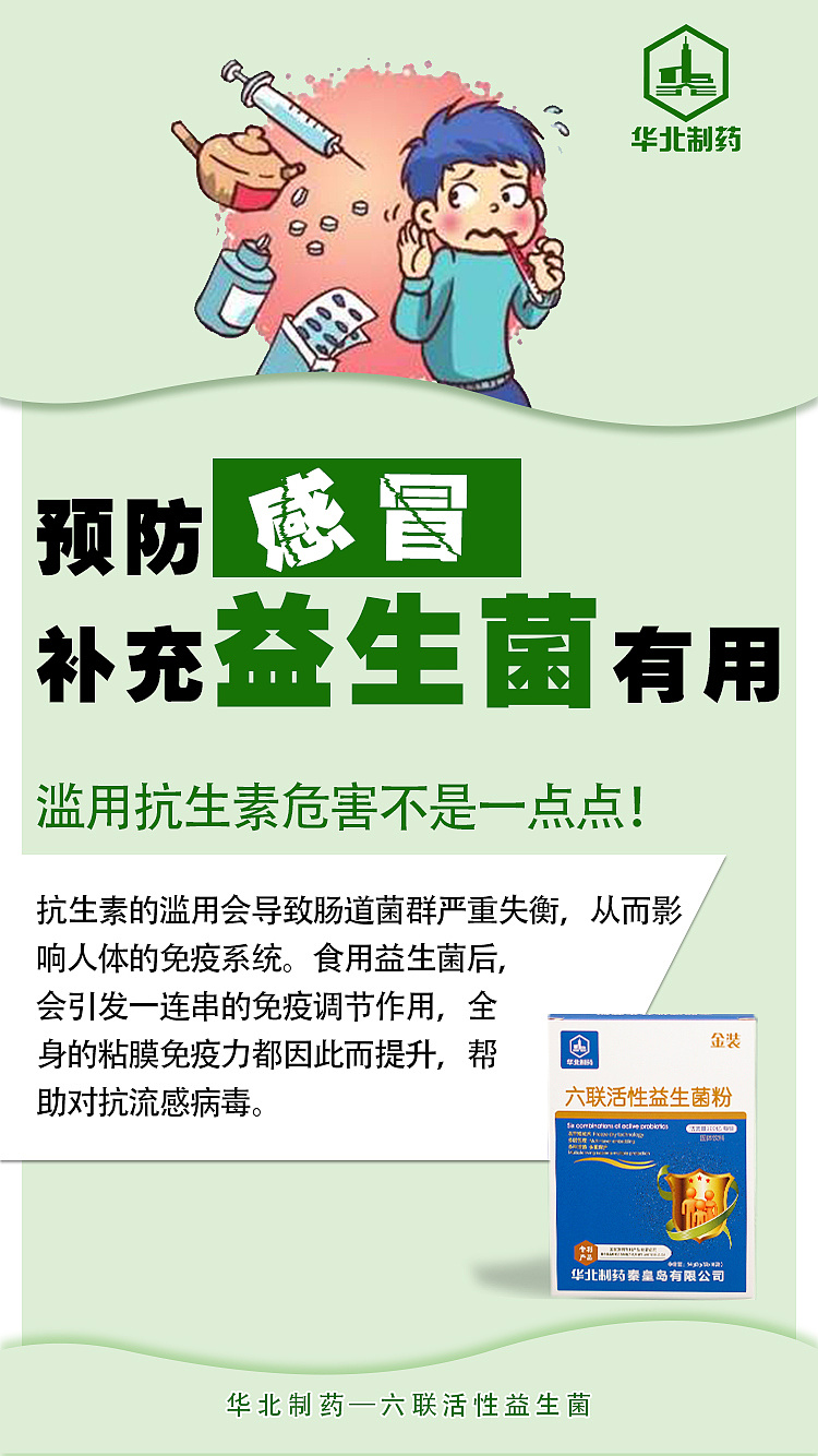 益生菌微海报脑洞大开2