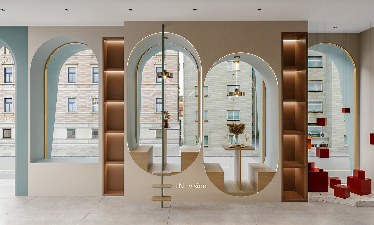 奶茶店表现（图ZMjUyNTM5MTk2） - 家装设计 - 站酷设计师jayno原创素材 - 站酷ZCOOL