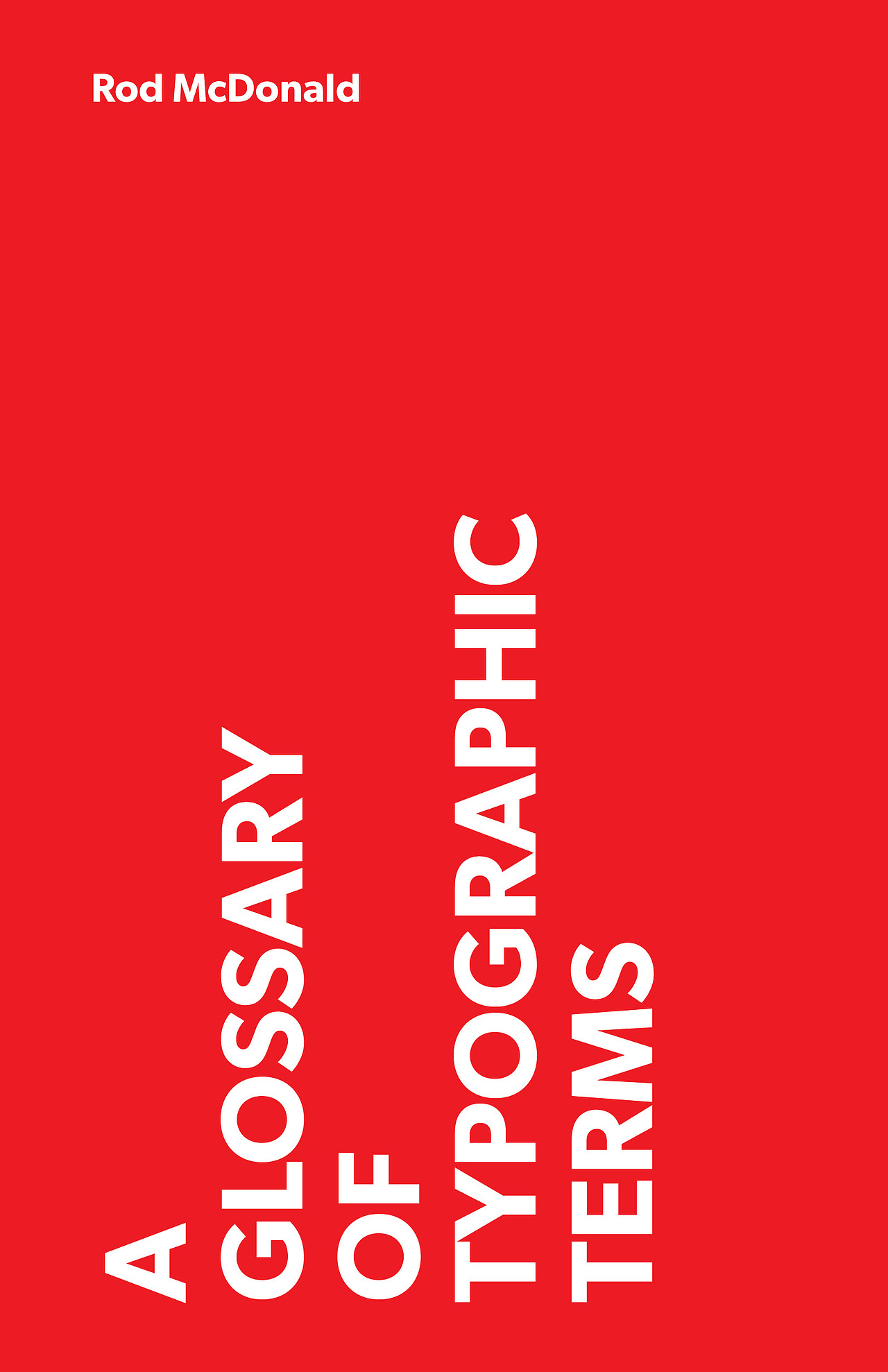 排版词汇手册设计