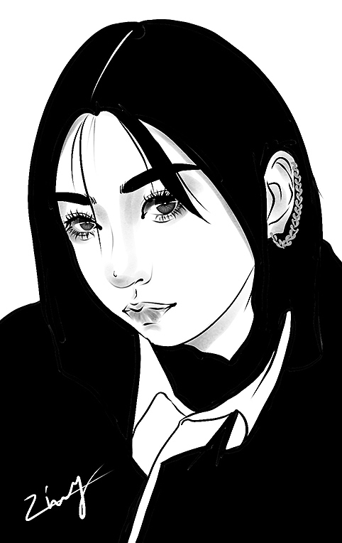 人物头像练习(一)