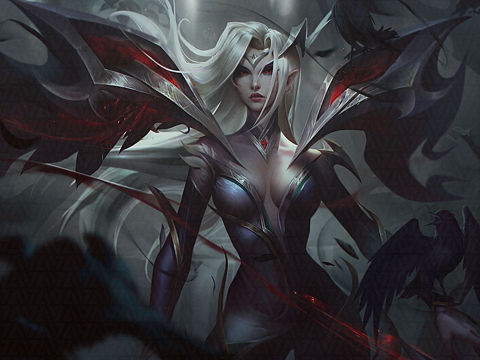 魔女系列皮肤，卡莎