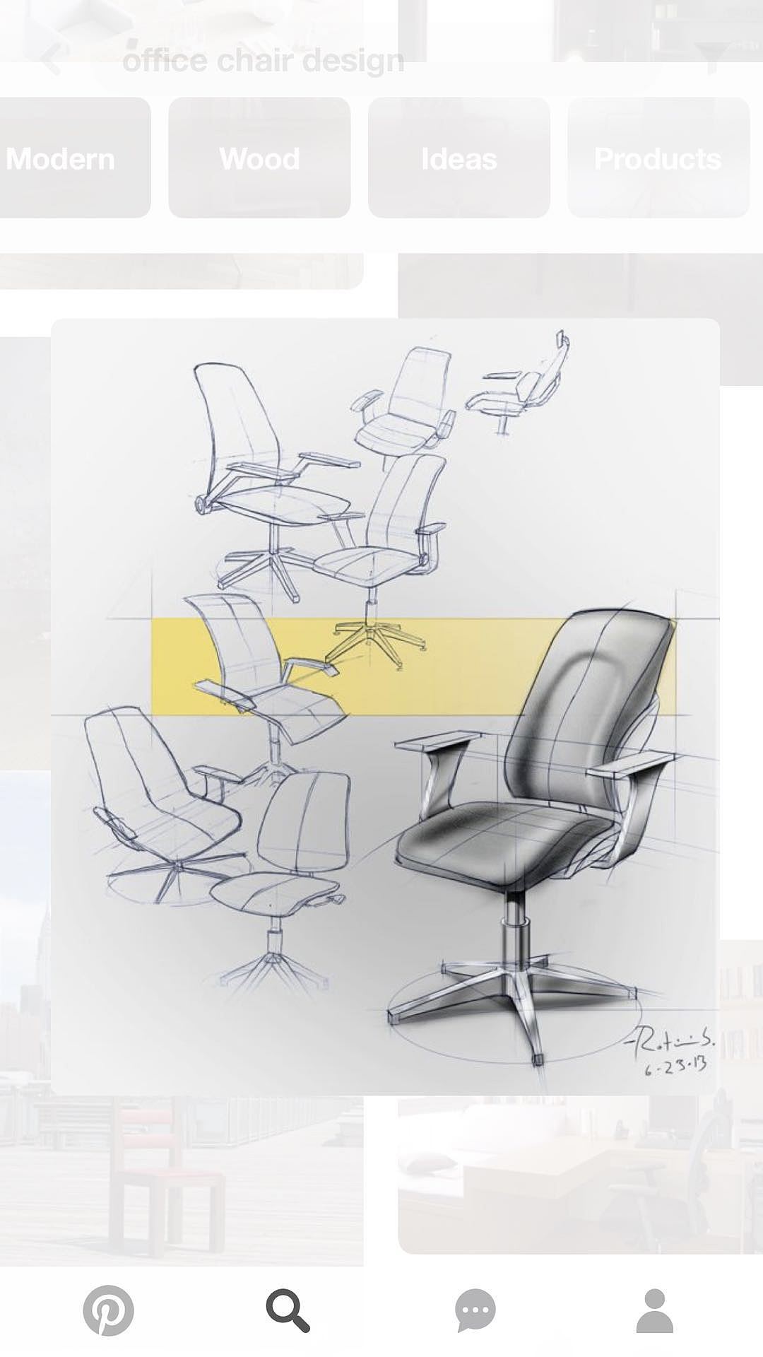 办公椅产品造型设计