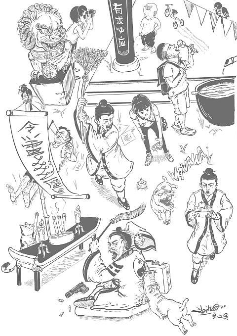 近期练习作品（图ZOTQwMzI4NTI=） - 艺术插画 - 站酷设计师二手画笔原创素材 - 站酷ZCOOL