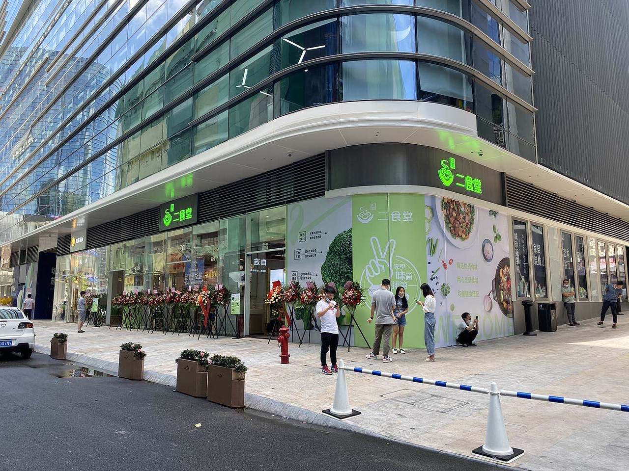 深圳匯鈺二食堂商務(wù)現(xiàn)炒+自選快餐簡(jiǎn)餐品牌餐飲設(shè)計(jì)（圖ZMjIyMDMyNDky） - 家裝設(shè)計(jì) - 站酷設(shè)計(jì)師品深策劃設(shè)計(jì)黑皮原創(chuàng)素材 - 站酷ZCOOL