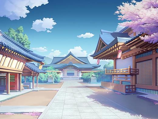 野良神场景原画 二次元场景 