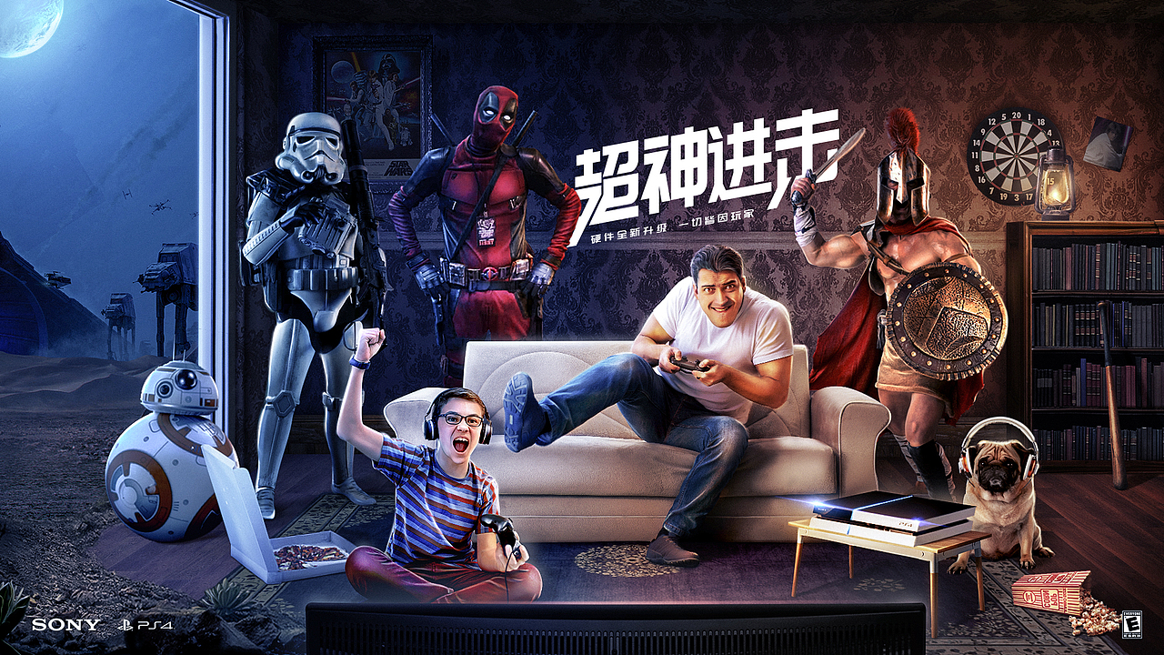 创意合成海报赏析（图ZOTM0NDQ2NDg=） - 海报 - 站酷设计师杰克sean原创素材 - 站酷ZCOOL