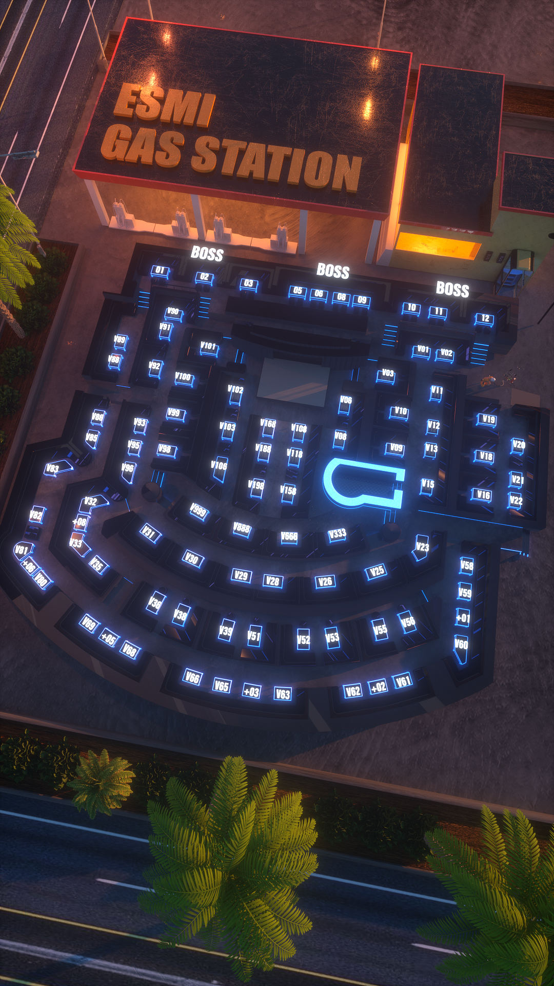 福州esmi c4d座位图