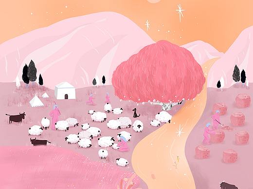 「为我而来」主题画展参展作品 | 观看你所设星宿