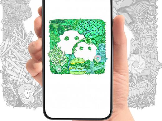 WeChat（个人主页-ZNDkxODU3ODQ=） - 创作习作 - 站酷设计师Aandoni原创素材 - 站酷ZCOOL