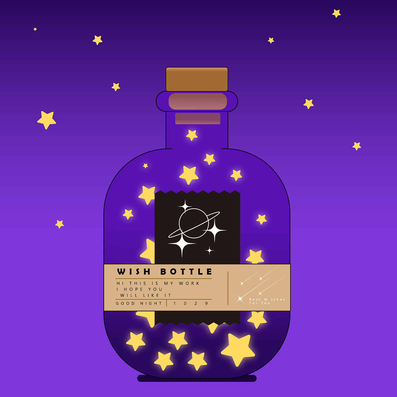 瓶子的插画合集