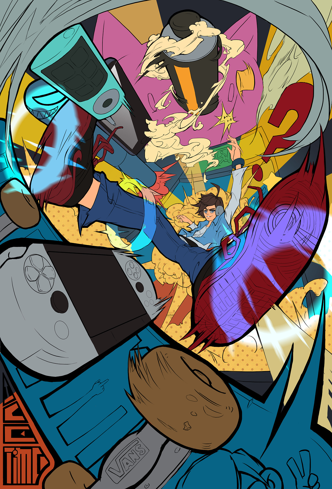 透视练习 附线稿