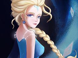 每个女生的公主梦-艾莎