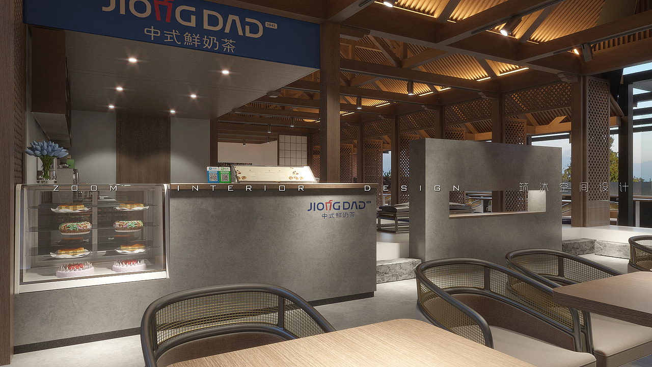 茶空间设计（图ZMjcyNzA0NDEy） - 酒店餐饮设计 - 站酷设计师小猫大人原创素材 - 站酷ZCOOL