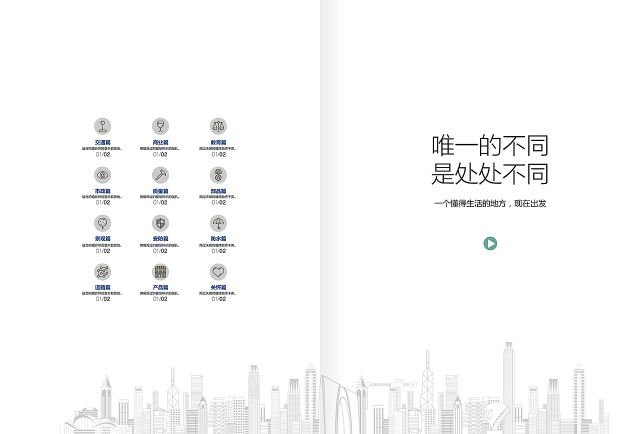 凯旋门生活手册-地产楼书